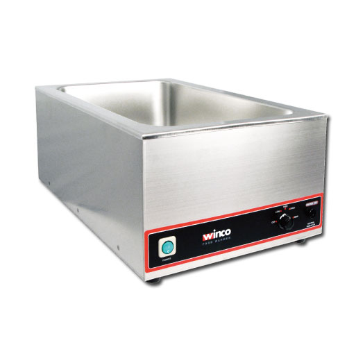 Winco FWS500 Full Size Countertop Food Warmer
