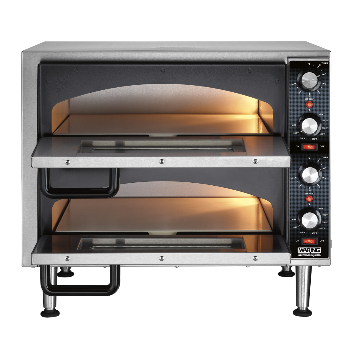 Waring WPO350 Double Deck Countertop Pizza Oven